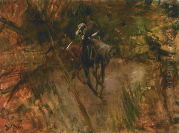 Amazzone Oil Painting by Giovanni Boldini