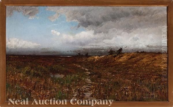 Marsh Lands Oil Painting by M. de Forest Bolmer