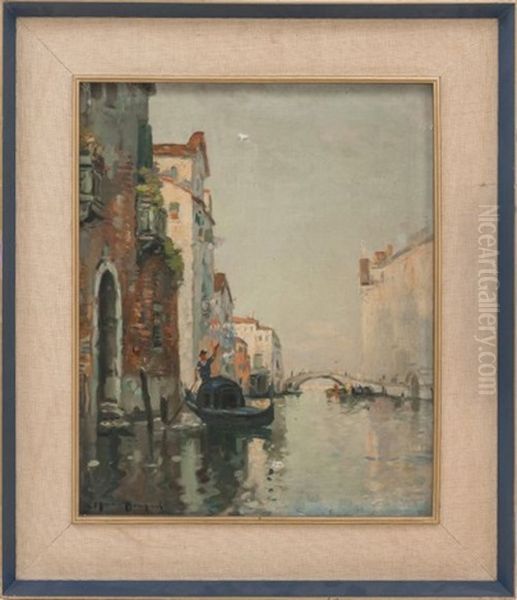 Vista De Venecia Oil Painting by Maurice Bompard