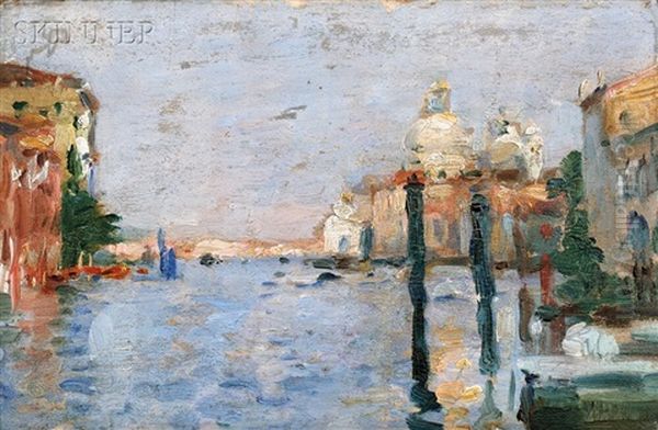 Sunny Day, Venice Oil Painting by Maurice Bompard