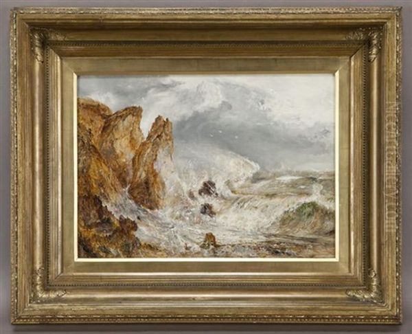 Untitled (seascape) Oil Painting by William Joseph J. C. Bond