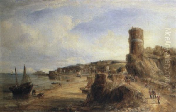 St. Malo Oil Painting by William Joseph J. C. Bond