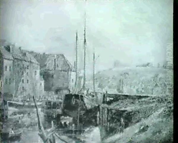 Whitby Oil Painting by William Joseph J. C. Bond