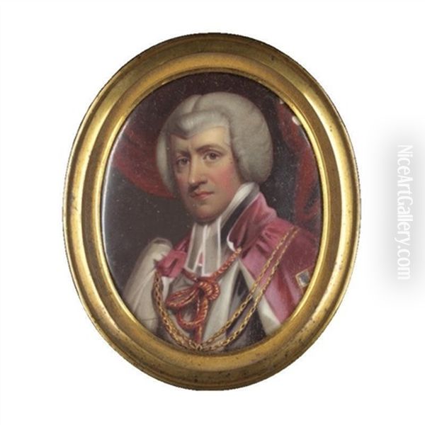 Portrait Of Charles Manners Sutton, Lord Archbishop Of Canterbury (1755-1828) by Henry Bone