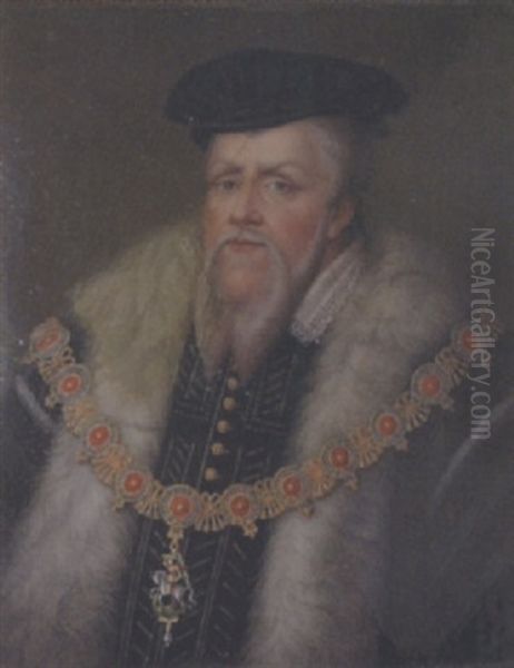 Francis, Earl Of Bedford Oil Painting by Henry Bone