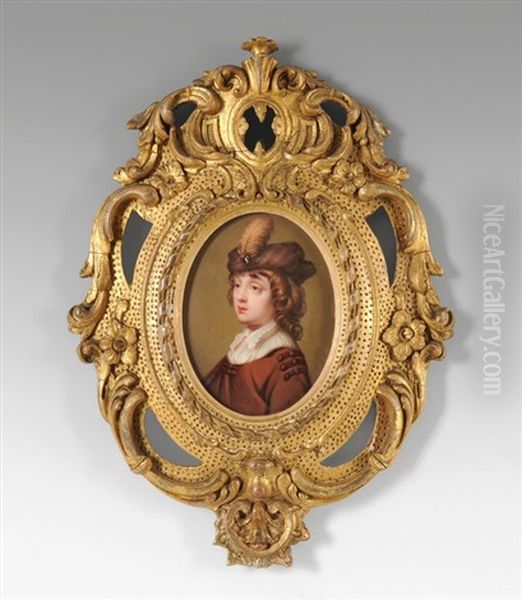 Brustbild Des Princen William Ii Of Orange Oil Painting by Henry-Pierce Bone