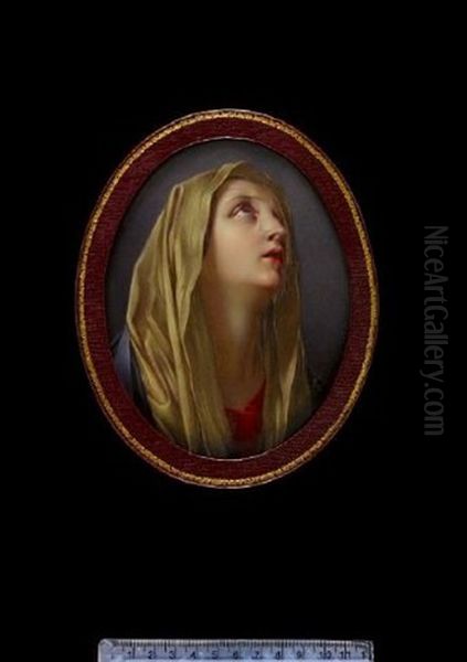 The Weeping Madonna Oil Painting by Henry-Pierce Bone