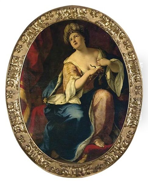 Cleopatra Oil Painting by Gian-Girolamo Bonesi