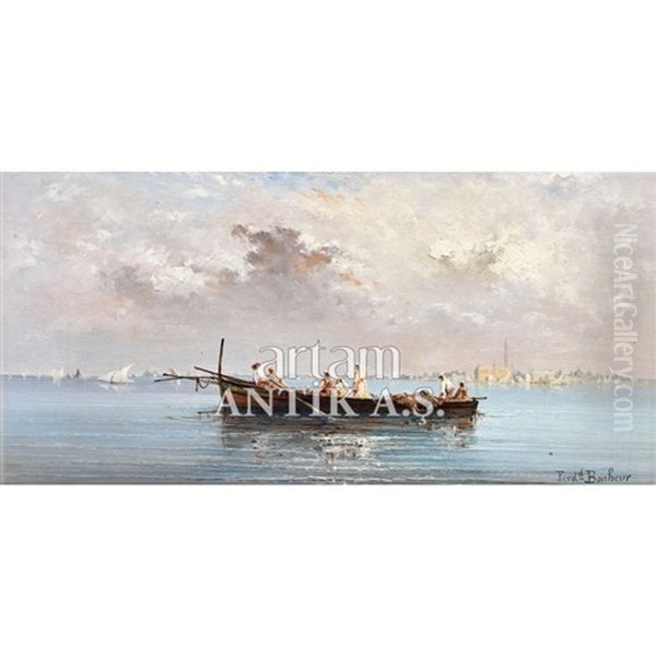 Balikcilar Oil Painting by Ferdinand Bonheur