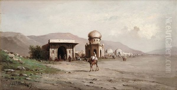 La Grande Porte Oil Painting by Ferdinand Bonheur