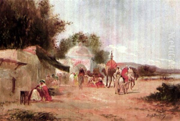 Le Depart De L'attatich Oil Painting by Ferdinand Bonheur