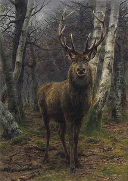 Le Roi De La Foret Oil Painting by Rosa Bonheur