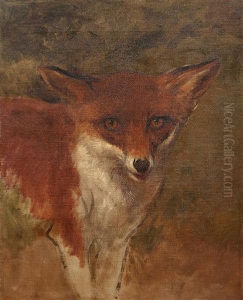 Tete De Renard Oil Painting by Rosa Bonheur