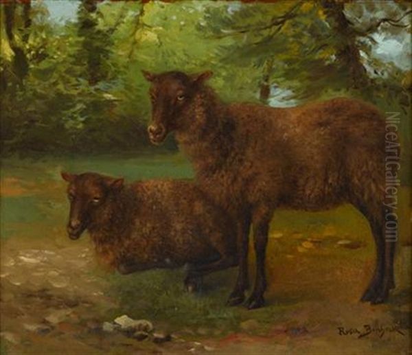 Black Sheep Oil Painting by Rosa Bonheur