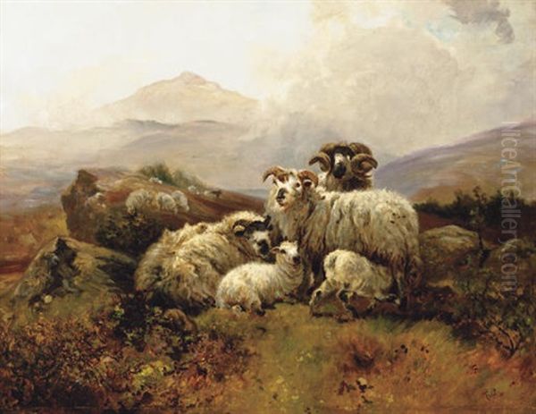 A Ram In A Field by Rosa Bonheur