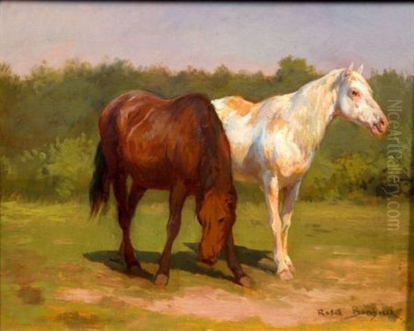 Horses Oil Painting by Rosa Bonheur