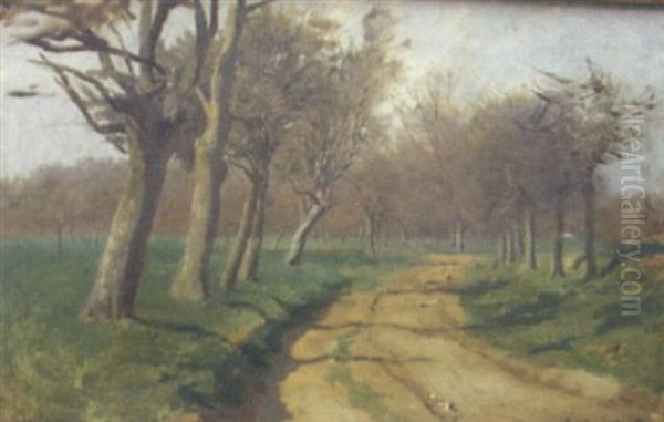 La Plaine Et Les Champs Oil Painting by Rosa Bonheur