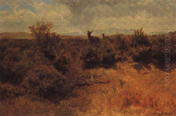 Squelette Perdu Dans Les Brousses Oil Painting by Rosa Bonheur