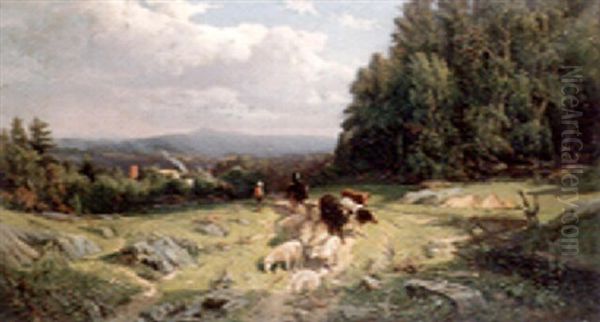 Off To Market Oil Painting by Rosa Bonheur