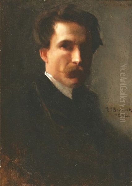 Portrait D'homme Oil Painting by Leon Bonnat