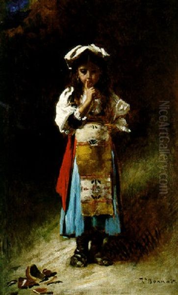 The Broken Jug Oil Painting by Leon Bonnat