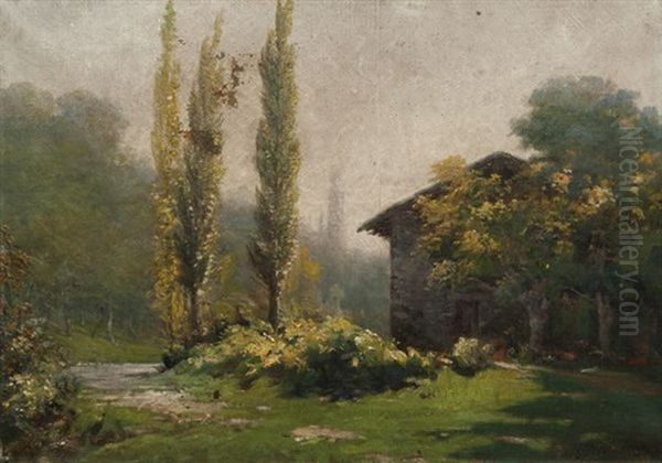 Paysage Oil Painting by Felix Alfred Bonnet