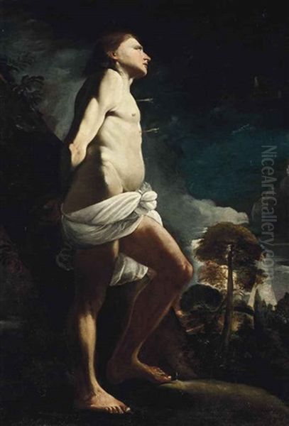 Saint Sebastian Oil Painting by Carlo Bononi