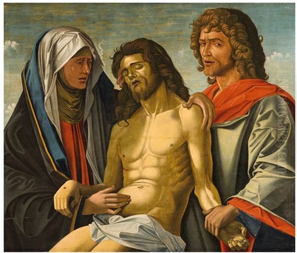 Pieta Oil Painting by Francesco Bonsignori