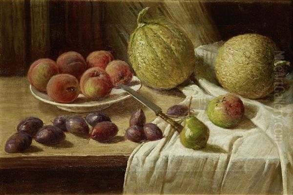 Still Life Of Fruit by Francois Bonvin