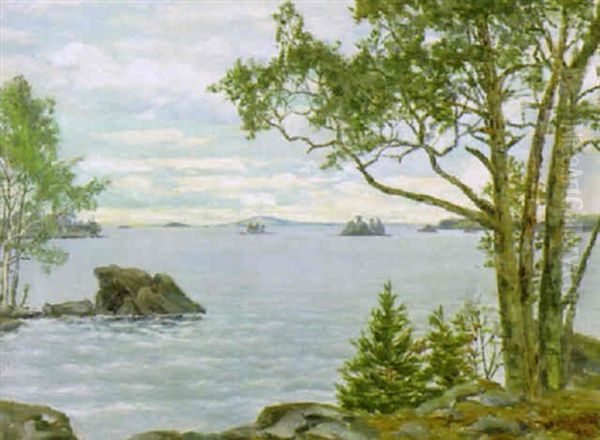 Kesainen Ranta Oil Painting by Alarik Boeoek