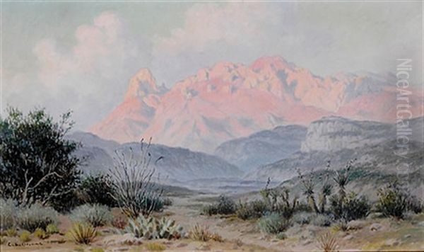 Crown Point, Colorado Oil Painting by Elmer L. Boone