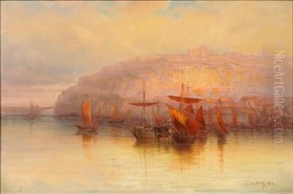 Whitby Oil Painting by Samuel Lawson Booth