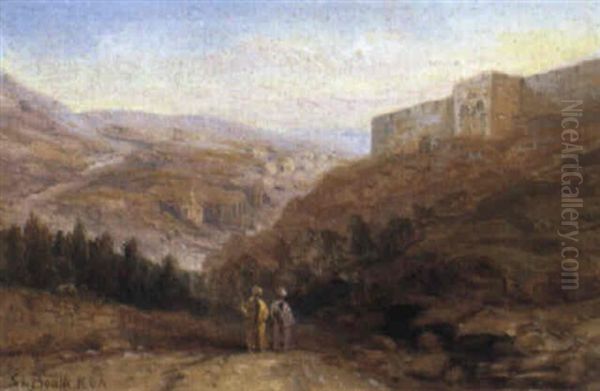 Jerusalem Oil Painting by Samuel Lawson Booth