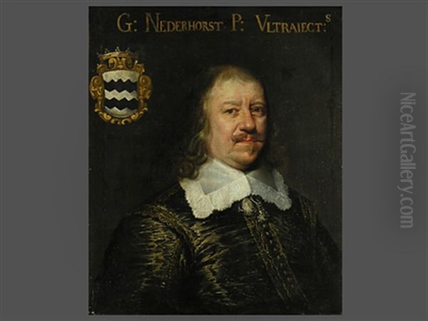 Bildnis Des Godard Van Reede Van Nederhorst Oil Painting by Gerard ter Borch the Younger