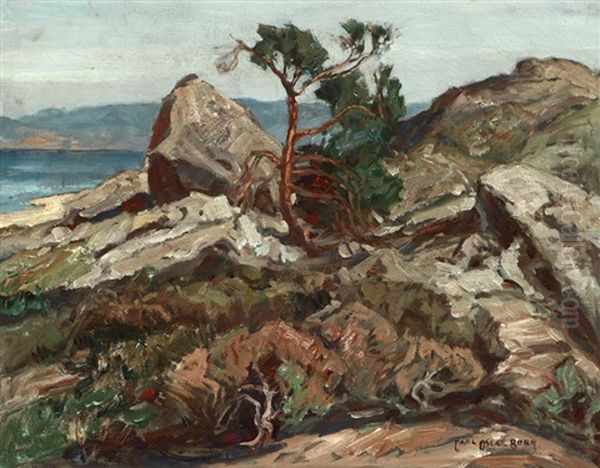 Cyprus Trees, Monterey by Carl Oscar Borg