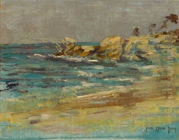 Coastal Scene by Carl Oscar Borg