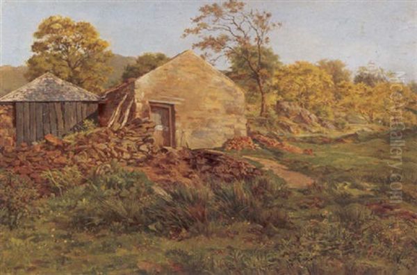 The Old Stone House by Carl Oscar Borg