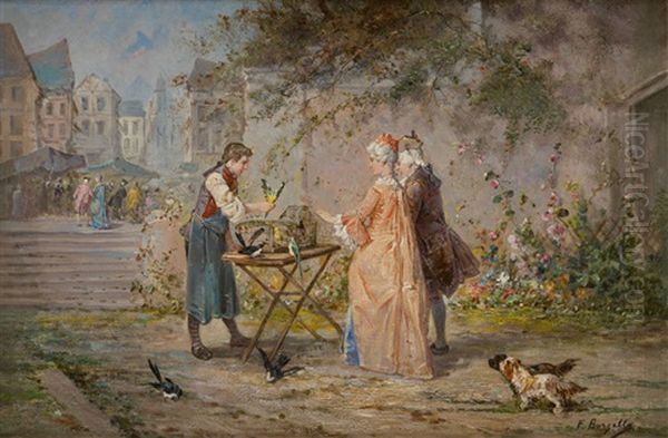 L'oiseleur Oil Painting by Frederic Borgella