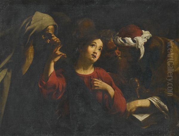 Christ Among The Doctors by Orazio Borgianni