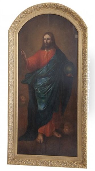 Lord Almighty Oil Painting by Vladmir Lukich Borovikovsky