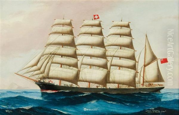 Oweenee Oil Painting by Reginald Arthur Borstel