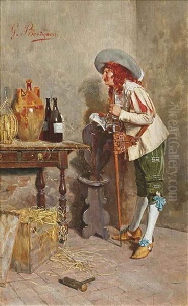 The Connoisseur Oil Painting by Giuseppe Bortignoni the Elder