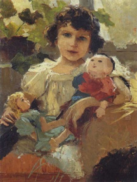 La Figlia Oil Painting by Elda Borzino