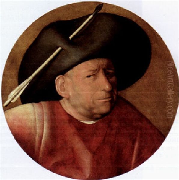 The Head Of An Executioner Oil Painting by Hieronymus Bosch