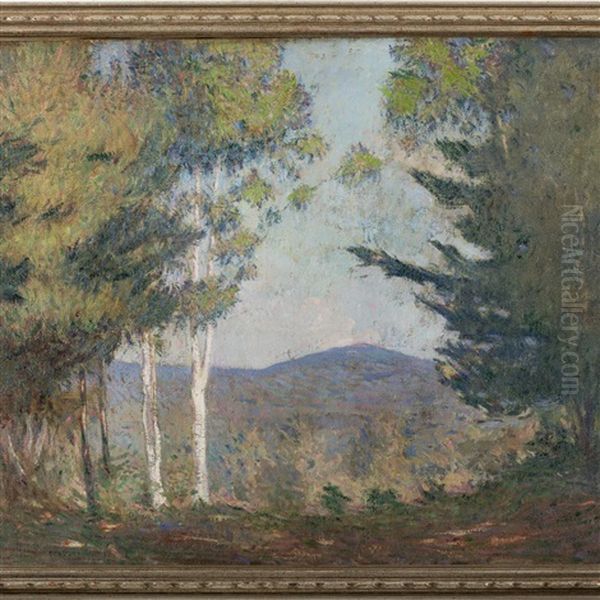 Mount Monadnock From The Macdowell Colony, Peterborough, New Hampshire Oil Painting by Frederick Andrew Bosley