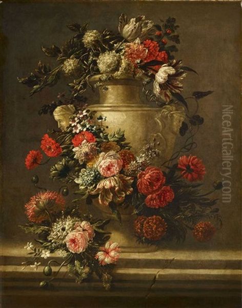 Blumenstillleben by Jan-Baptiste Bosschaert