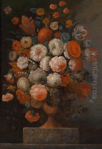 Blumenstillleben Oil Painting by Jan-Baptiste Bosschaert