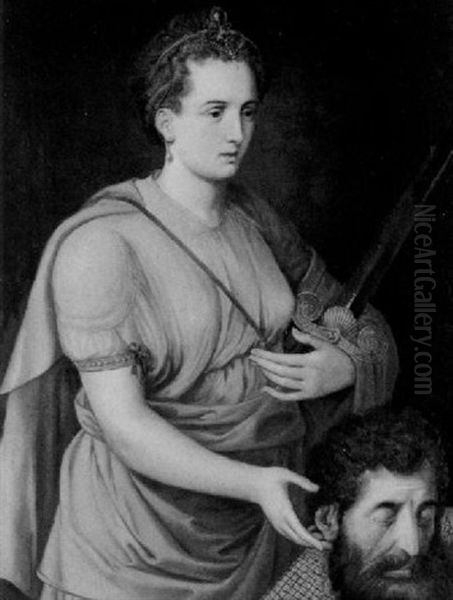 Judith Mit Dem Haupt Des Holofernes Oil Painting by Ernst-Gotthilf Bosse