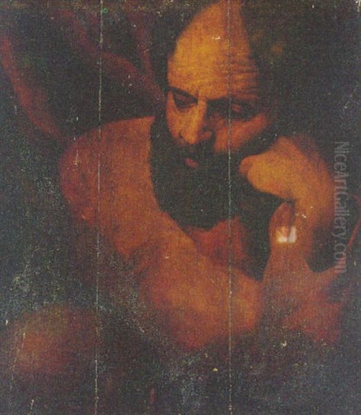 Saint Jerome Oil Painting by Ernst-Gotthilf Bosse