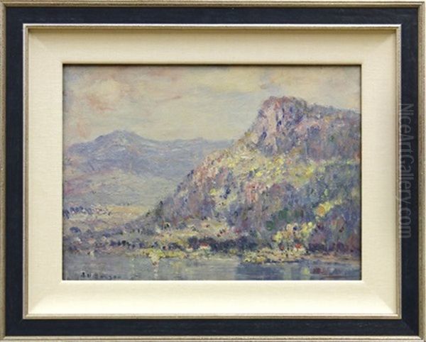 Adirondack Spring Oil Painting by Joseph Henry Boston